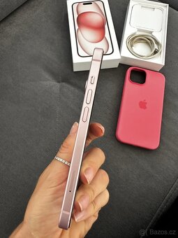 iPhone 15, 256 , pink, stav A - 3