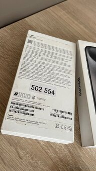 iPhone 15 pro 128gb black titan zánovní/nový - 3