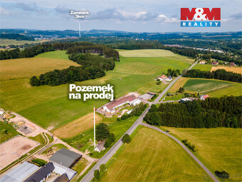 Prodej komerčního pozemku, 3187 m², Líšnice - 3