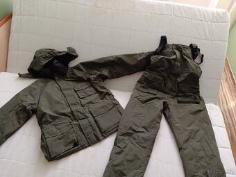 Rybářská zateplená dvoudílná kombinéza - 3