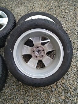 Alu 5 x 100 15" + zimné 195/55 15 SAVA. - 3