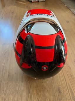 přilba/helma červená HONDA Arai Tour-X4, S, NOVÁ - 3