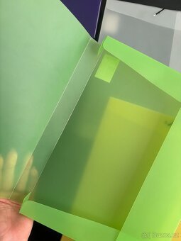 4x krabice na spisy A4 s gumičkou - 3