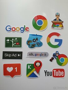 Nálepky Google mix - 3