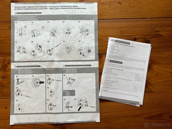 Sapho Dimy Podomítková termostatická baterie - 3