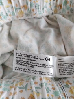 C&A letní kalhoty č.134 - 3