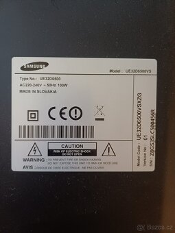 Prodám starší smart led TV Samsung na náhradní díly - 3