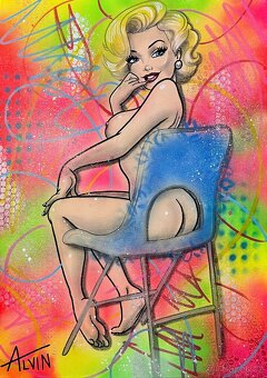 Alvin Silvrants (1979) - Velmi sexy Marilyn Monroe - 3