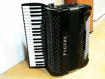 Klavírní akordeon PIGINI 55p Senior - Free Bass - Converter - 3