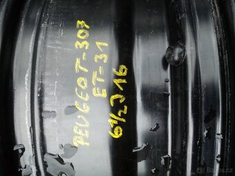 PRODAM= 1 DYSK Z REZERVY PEUGEOT 307 R-16 - 3