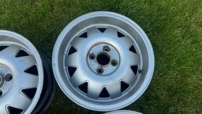 Originál dobové VW ALU kola/disky Fondmetal R15 4x100 - 3