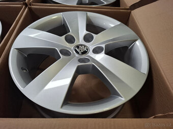 Nové orig. alu disky Škoda Superb III 6,5x16 5x112mm - 3