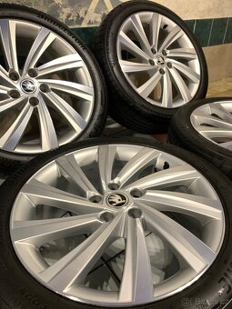Alu kola Škoda R18 5X112 LETNÍ PNEU 225/45 R18 PERSEUS - 3