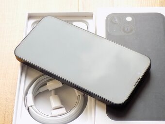 APPLE iPhone 13 mini 256GB Black - ZÁRUKA - TOP STAV - 3