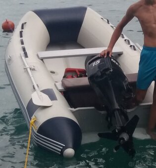 Nafukovací člun Selva, motor mercury 15 - 3