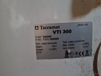 Bojler TATRAMAT VTI 300 - 3