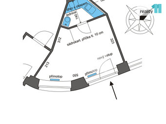 Pronájem, komerční prostor, 16 m2, Habrmannovo nám., Plzeň - 3