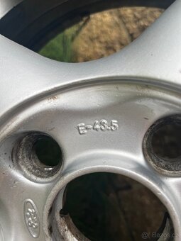 Originál sada alu kol ford fiesta MK5 4x108 5,5Jx14 ET 43,5 - 3