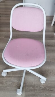 Dětská židle růžová IKEA ÖRFJÄLL - 3