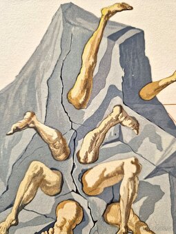 SALVADOR DALI - Simonyho trest (Dante - Božská komédia) (Bez - 3