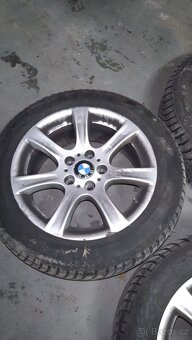 Téměř nová komplet sada BMW 3 GT disky+zimní pneu - 3