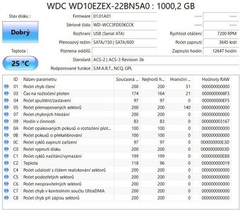 3,5" SATA HDD 1 TB WESTERN DIGITAL BLUE WD10EZEX-22BN5A0 - 3