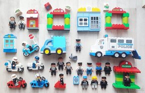 AUTA+STROJE DUPLO, vlaky,koleje, domky,kostky, doplňky - 3