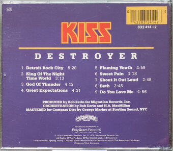 CD Kiss: Destroyer (Casablanca Records) - 3