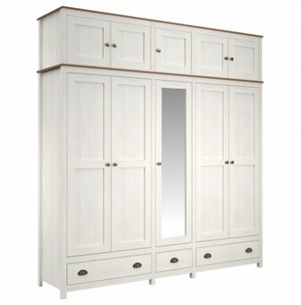 Dřevěná skříň 5dveřová TOPAZIO 206284 - 3