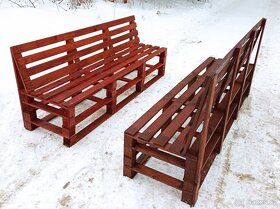 Dřevěná lavice - 3