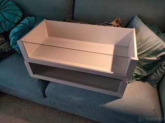 Ikea KOMPLEMENT zásuvka s proskleným čelem 75x35 cm - 3