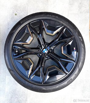 BMW R22 IX orig. 22" alu disky s Letní Pirelli - 3