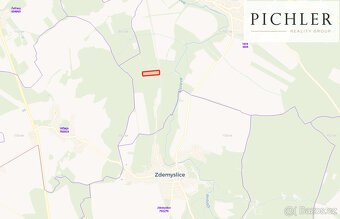 Prodej louky 16 840 m², Žákava - 3