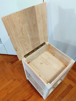 Stolička s úložným prostorem.. - 3