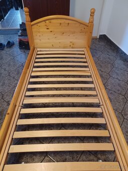 Postel z masivu borovice 90/200 - 3