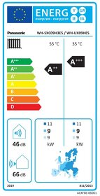 Tepelné čerpadlo Panasonic T-CAP 9 kW split, NOVÉ - 3