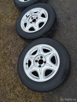 Alu kola 4x100 r15 kompletní sada - 3