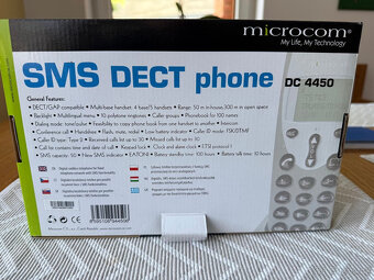 Prodám nové bezdrátové telefony MICROCOM DC4450 - 3