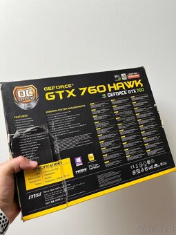 MSI GTX 760 HAWK 2GB GDDR5 - 3