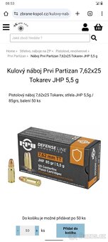 Tokarev 7.62x25 - 3