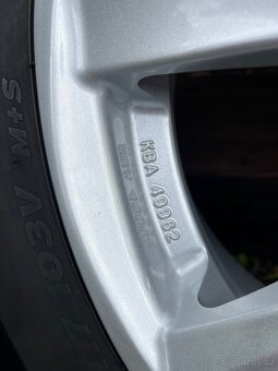 Alu disky 5x114,3 17 se zimními pneu 225/60/17 - 3