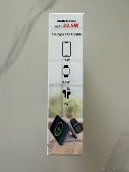 Bezdrátová nabíječka WG MaxFlex 3v1 nová - 3