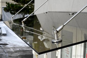 Designová skleněná vchodová stříška JAP RAIN - 3