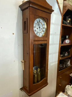 Starožitné hodiny pendlovky Junghans - 3