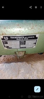 Kovová váha retro Transporta - 3