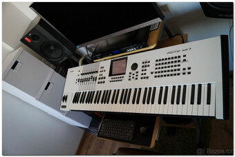 YAMAHA Motif XF7 WH 40. výročí + flash paměť FL1024M v BEZVA - 3