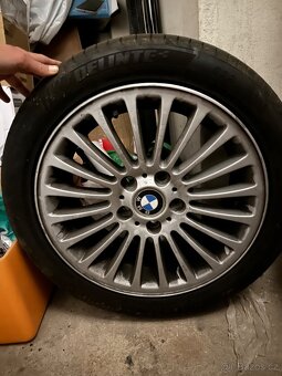 R17 225/45 alu sada s letní pneu bmw - 3