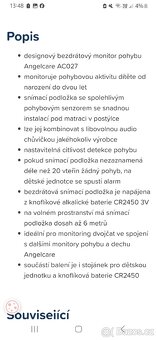 Nový monitor dechu Angel Care - 3