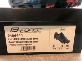 Nové tretry MTB FORCE FIGHT black - 3