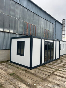 Obytný kontejner PMP Y 3x7 s francouzskými dveřmi - 3